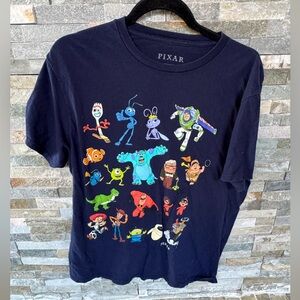 Disney Pixar  Navy Blue Character T-Shirt